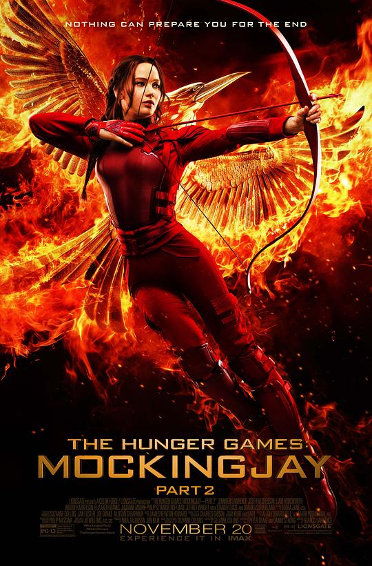 饥饿游戏3：嘲笑鸟(下) The Hunger Games: Mockingjay - Part 2 (2015) / 饥饿游戏：自由幻梦最终章(台) / 饥饿游戏终极篇：自由幻梦2(港) / 饥饿游戏3：自由幻梦(下) / 饥饿游戏：自由梦幻(下) / 饥饿游戏 第三部(下)