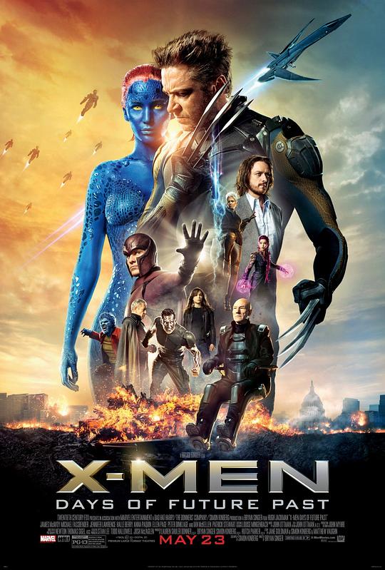 X战警：逆转未来 X-Men: Days of Future Past (2014) / 变种特攻：未来同盟战(港) / X战警：未来昔日(台) / X战警前传2：未来过去的日子 / X战警前传2：未来昔日
