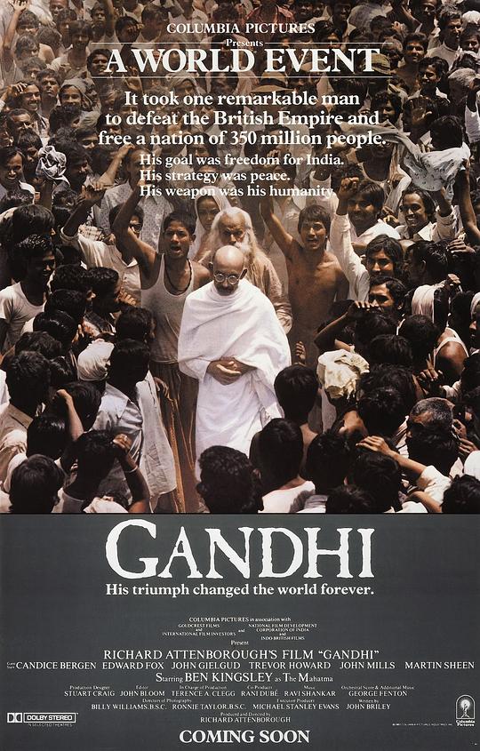 甘地传 Gandhi (1982) / Richard Attenborough's Film: Gandhi