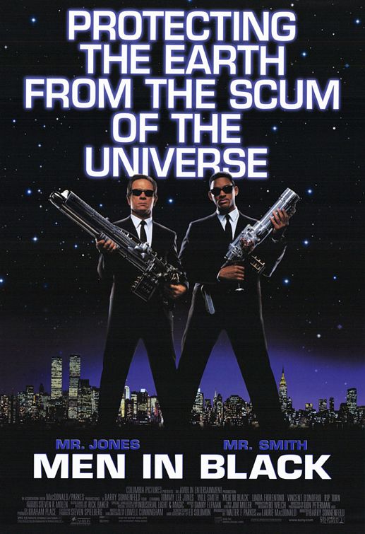 黑衣人 Men in Black (1997) / 黑超特警组(港) / MIB星际战警(台)