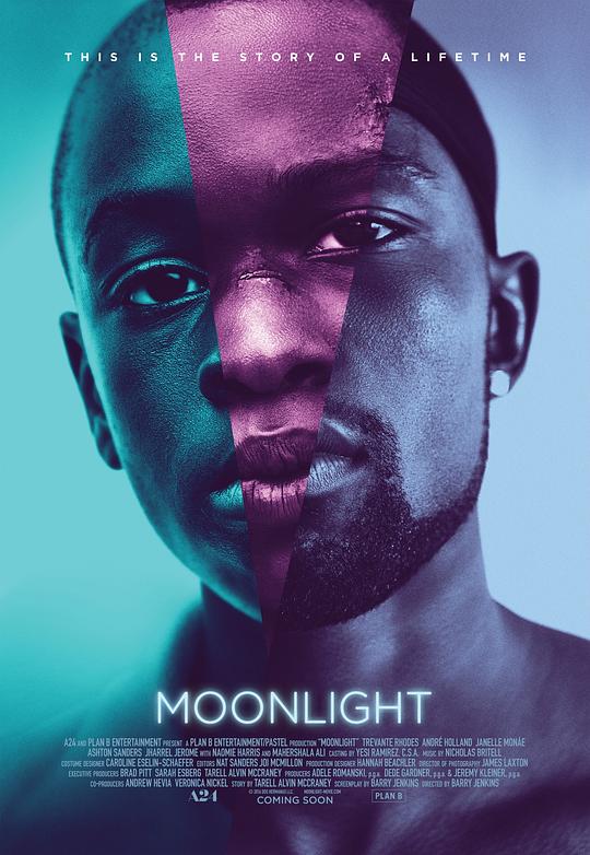 月光男孩 Moonlight (2016) / 月亮喜欢蓝(港) / 月光下的蓝色男孩(台) / 月光人生 / 蓝色月光