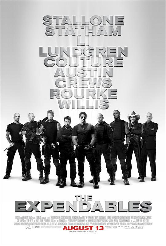 敢死队 The Expendables (2010) / 浴血任务(台) / 轰天猛将(港) / 牺牲品